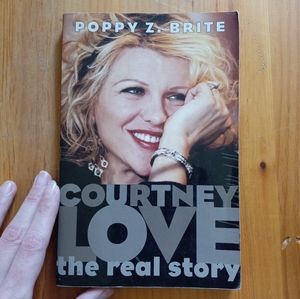 COURTNEY LOVE The Real Story by Poppy Z. Brite / Used Paperback Book Grunge Era